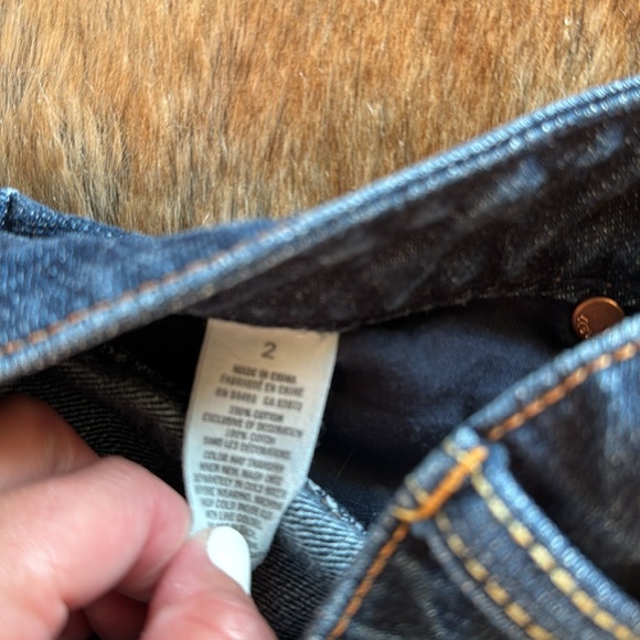 ‼️Prices dropped for ONE DAY ONLY ‼️ Size 2 American Eagle Cutoff Shorts - Picture 4 of 4